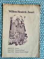 Willem Hendrik Zwart - Psalm 25, 94, 96, Muziek en Instrumenten, Bladmuziek, Orgel, Gebruikt, Ophalen of Verzenden, Religie en Gospel