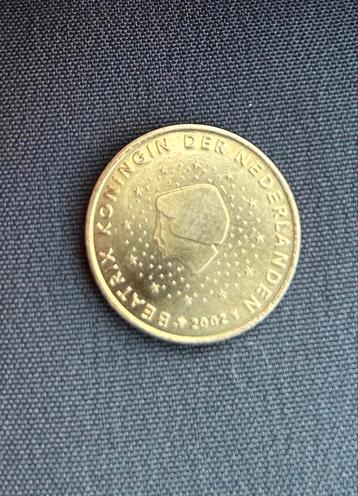 50 eurocent munt Nederland 2002 Nieuwstaat! beschikbaar voor biedingen