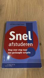 E. Feijen - Snel afstuderen!, E. Feijen; P. Trietsch, Ophalen of Verzenden, Zo goed als nieuw, Nederlands