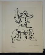 “Le Monde Secret de Zadkine” met gesigneerde originele ets, Antiek en Kunst, Ophalen of Verzenden