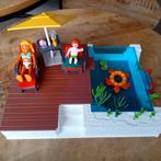 Playmobil zwembad 5575 HELEMAAL COMPLEET, Kinderen en Baby's, Speelgoed | Playmobil, Ophalen of Verzenden, Zo goed als nieuw