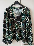 Lady Day ~  Tress Top Butterfly print ~ maat M, Kleding | Dames, Tops, Verzenden, Nieuw, Lange mouw, Groen