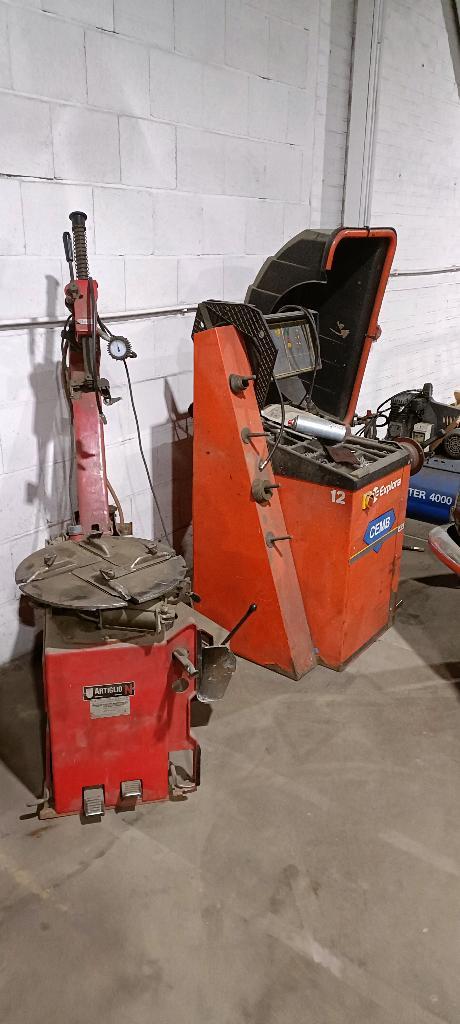 bandendemontage/balanceermachine., Auto diversen, Autogereedschap, Gebruikt, Ophalen