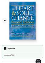 The heart and soul of change, Ophalen of Verzenden, Zo goed als nieuw