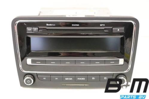 Originele swing radio/CD Skoda Superb 2008 - 2013 3T0035186, Auto diversen, Autoradio's, Gebruikt