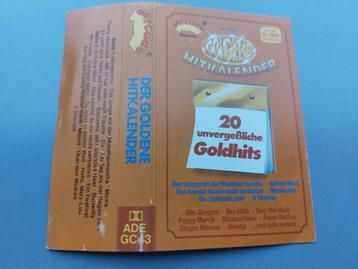 DER GOLDENE HITKALENDER (CASSETTEBANDJE) beschikbaar voor biedingen