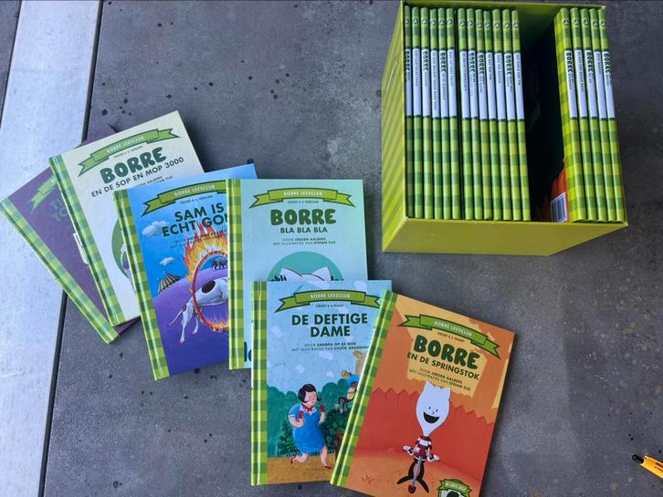 BORRE leesboekjes / Groep 4 / 24x (COMPLEET), Boeken, Kinderboeken | Jeugd | onder 10 jaar, Zo goed als nieuw, Ophalen