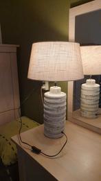 Mooie tafellamp met zware voet., Ophalen, Zo goed als nieuw, Minder dan 50 cm