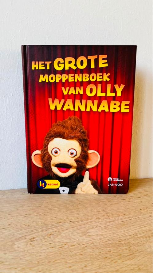 Het grote moppenboek van Olly Wannabe, Boeken, Kinderboeken | Jeugd | onder 10 jaar, Zo goed als nieuw, Ophalen of Verzenden