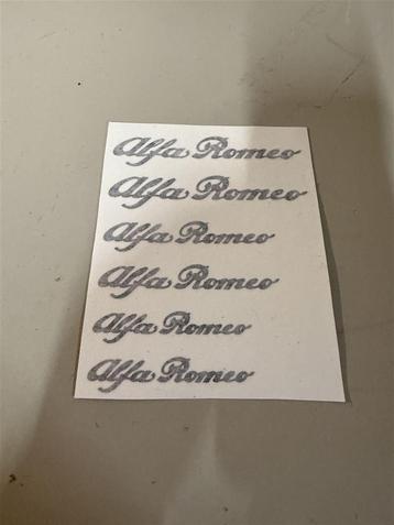 Remklauwstickers in Alfa Romeo-stijl beschikbaar voor biedingen