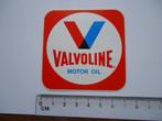 sticker VALVOLINE MOTOR OIL auto motorcross motorrace f1 f-1, Overige typen, Zo goed als nieuw, Verzenden