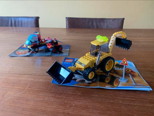 LEGO Graafmachine, sleepauto, raceauto (1253, 4667), Kinderen en Baby's, Speelgoed | Duplo en Lego, Zo goed als nieuw, Ophalen of Verzenden
