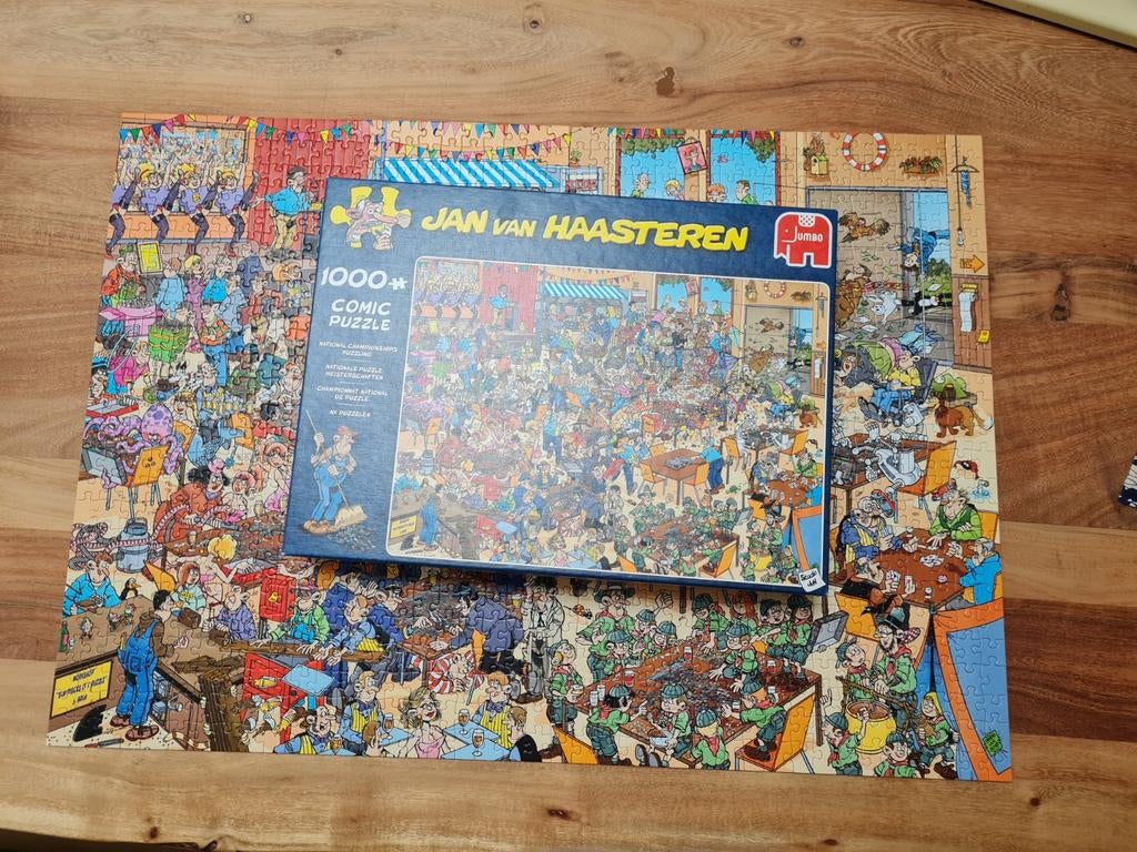 Jan van Haasteren en Wasgij puzzels, Ophalen of Verzenden, 500 t/m 1500 stukjes, Gebruikt, Legpuzzel