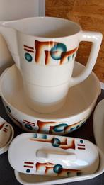Vintage Art Deco Was Set, Antiek en Kunst, Ophalen