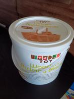 Emmer houten bouwblokken, lijkt op kapla, Ophalen, Gebruikt