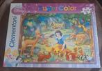 Clementoni Supercolor puzzel Sneeuwwitje (104 stukjes), Ophalen of Verzenden, Meer dan 50 stukjes, Nieuw, 6 jaar of ouder
