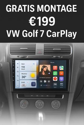 Vw golf 7 CarPlay Android Auto usb Bluetooth navigatie beschikbaar voor biedingen