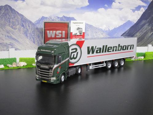 Wsi 01-3025 Scania R Highline CR20H , Wallenborn, Hobby en Vrije tijd, Modelauto's | 1:50, Nieuw, Bus of Vrachtwagen, Wsi, Ophalen