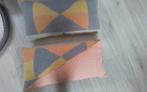 Retro kussens, Huis en Inrichting, Woonaccessoires | Kussens, Ophalen of Verzenden, Gebruikt, Vierkant