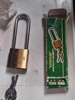 Golddoor Messing Hangslot Lange Beugel, Ophalen of Verzenden, Nieuw