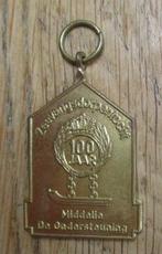 Zeevangsdorpentocht 1980 40km schaatsmedaille medaille, Ophalen of Verzenden, Overige materialen