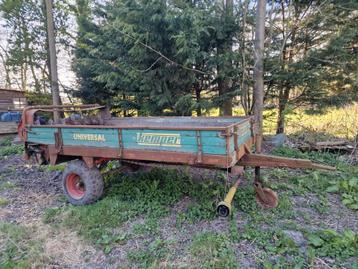 Kemper mestverspreider / mestwagen beschikbaar voor biedingen