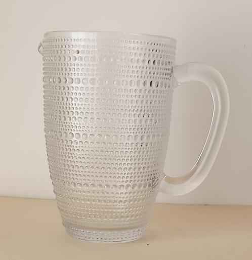 Glazen Bubble karaf schenkkan/ Sapkan/waterkan, Huis en Inrichting, Keuken | Servies, Nieuw, Glas of Glazen, Overige stijlen, Glas