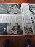Artikel school in gemeentehuis Vollenhove 1958, Ophalen of Verzenden, 1940 tot 1960, Knipsel(s)