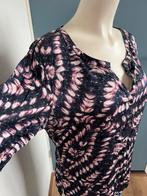 Sissy-boy zijde blouse top donkerblauw zwart roze xl, Overige kleuren, Maat 42/44 (L), Sissy-Boy, Ophalen of Verzenden