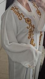 Dubai Abaya UAE - Feestelijke gelegenheden, Kleding | Dames, Maat 38/40 (M), Wit, Dubai Abaya, Nieuw