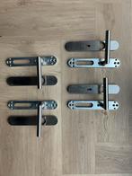 Gamma Zagreb Deurkrukset - Blind - RVS, Doe-het-zelf en Verbouw, Hang- en Sluitwerk, Ophalen, Zo goed als nieuw, Rvs, Klink of Kruk