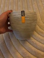 Capi Europe witte bloempot, Tuin en Terras, Kunststof, Rond, Binnen, Ophalen of Verzenden