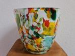 Fidrio Holland Mixed Colors Vaas Bloempot, Antiek en Kunst, Kunst | Designobjecten, Ophalen of Verzenden