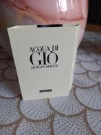 Proefje  Acqua di Gio Parfum, Sieraden, Tassen en Uiterlijk, Uiterlijk | Parfum, Ophalen of Verzenden, Nieuw