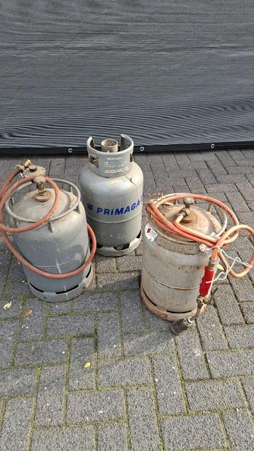 dakbrander+gasfles beschikbaar voor biedingen