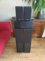 Mission luidsprekersysteem te koop, Ophalen, Gebruikt, Front, Rear of Stereo speakers, Overige merken