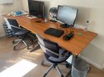 Werktafel / Bureau 260 x 80 cm op ahrend frame, Ophalen, Gebruikt