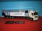 Carrier  New-Vector  IVECO met oplegger  AWM, Hobby en Vrije tijd, Modelauto's | 1:87, Nieuw, Ophalen of Verzenden, Bus of Vrachtwagen