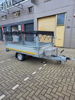 Eduard P3 aanhanger - 256 x 156 cm - Geremd - Max 1350 kg, Ophalen, Zo goed als nieuw