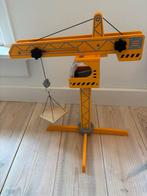 Houten Hijskraan Speelgoed, Ophalen, Zo goed als nieuw