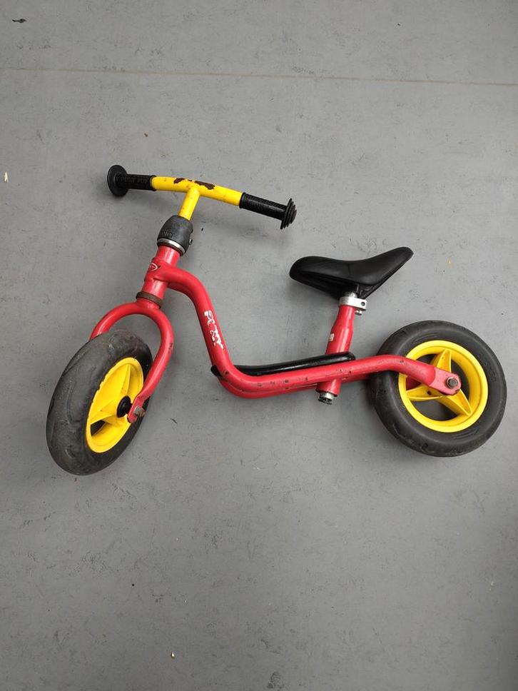 Puky loopfiets - gebruikt met gebruikssporen, Kinderen en Baby's, Speelgoed | Buiten | Voertuigen en Loopfietsen, Ophalen of Verzenden