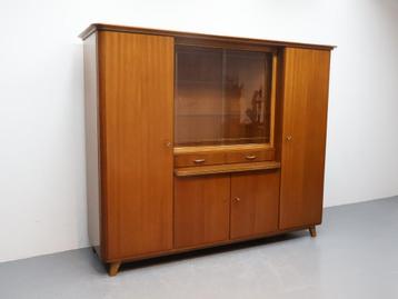 Vintage kledingkast wandmeubel Nolte möbel beschikbaar voor biedingen