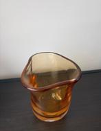 Eichholtz vaasje - Amberkleurig glas, Ophalen of Verzenden