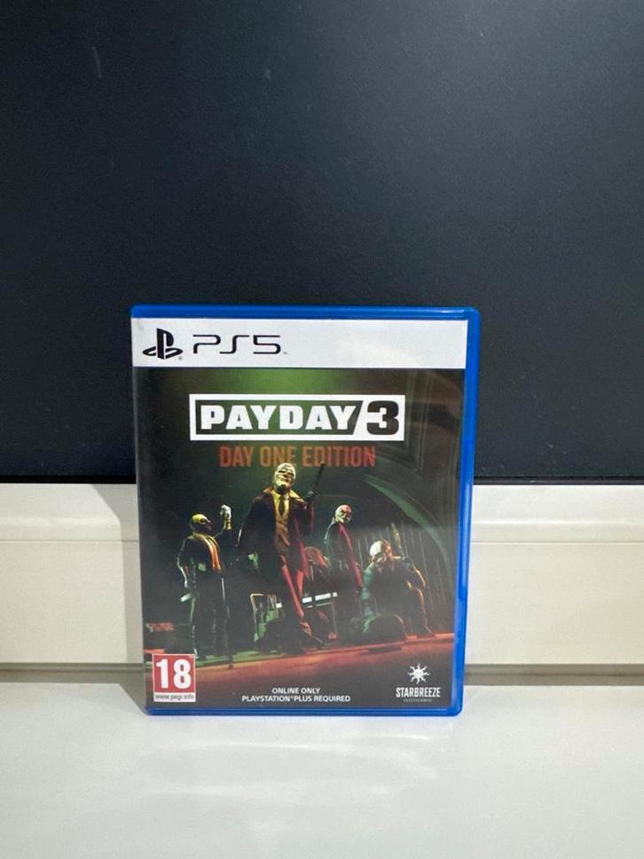 Payday 3: Day One Edition - PS5, Spelcomputers en Games, Games | Sony PlayStation 5, Nieuw, Ophalen of Verzenden
