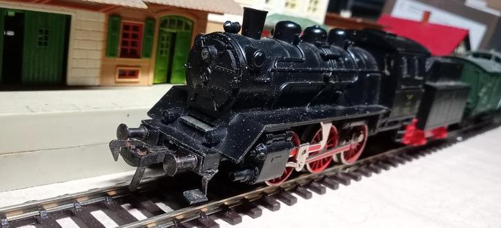 Fleischmann 1304 stoomlok Ho €20,00, Hobby en Vrije tijd, Modeltreinen | H0, Gebruikt, Locomotief, Gelijkstroom, Fleischmann, Analoog