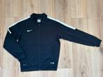 NIEUW Nike Dri Fit sportjasje jas vest zwart wit 152 158, Nieuw, Ophalen of Verzenden, Nike, Jongen