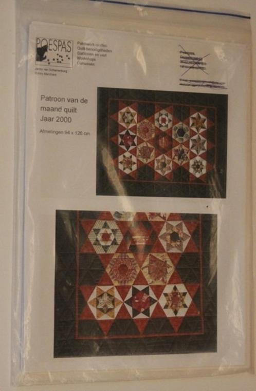 Quilt patroon 109512, Boeken, Hobby en Vrije tijd, Zo goed als nieuw, Borduren en Naaien, Ophalen of Verzenden