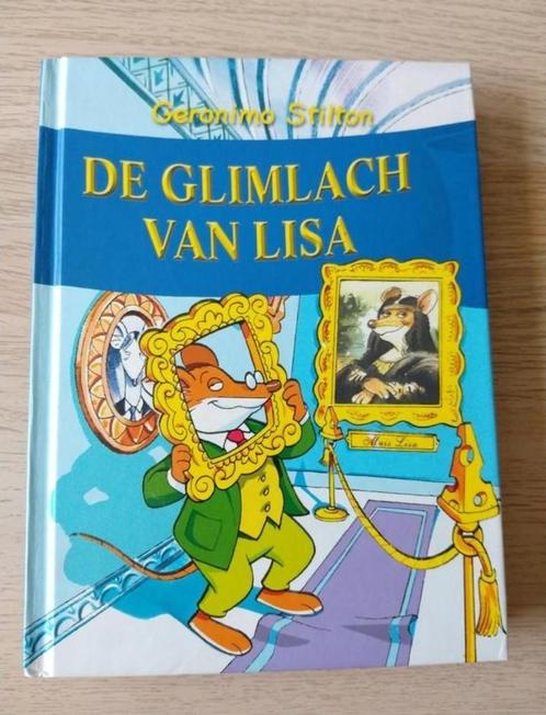 Geronimo Stilton "De glimlach van Lisa", Boeken, Kinderboeken | Jeugd | onder 10 jaar, Zo goed als nieuw, Ophalen of Verzenden
