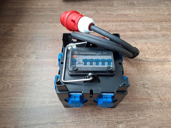 Keraf / PCE Imst 32A verdeelkast stroomverdeler evenementen, Doe-het-zelf en Verbouw, Elektra en Kabels, Nieuw, Overige typen