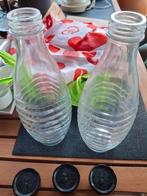 SodaStream Flessen - 2 stuks + extra dop, Ophalen, Gebruikt